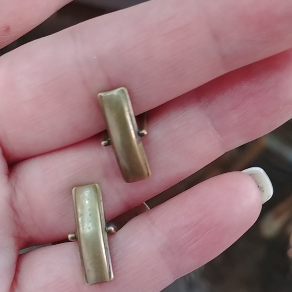 Hand Painted Cuff Links - Picture 2 of 2